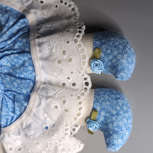 Set of Two Handmade 11"  Rag Dolls - Picture 7 of 16